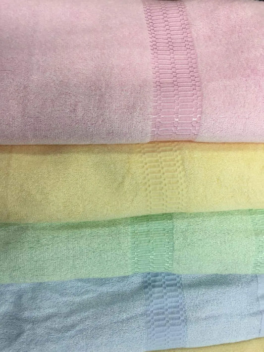 BAMBOO FIBER TOWEL FACE SHOWER TOWEL BEACH TOWEL SOFT COMFORTABLE MULTIPLE SIZES everythingbamboo