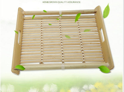 BAMBOO SERVING TRAY Tea Coffee Table Breakfast in Bed Gift Present New Elegant Everythingbamboo