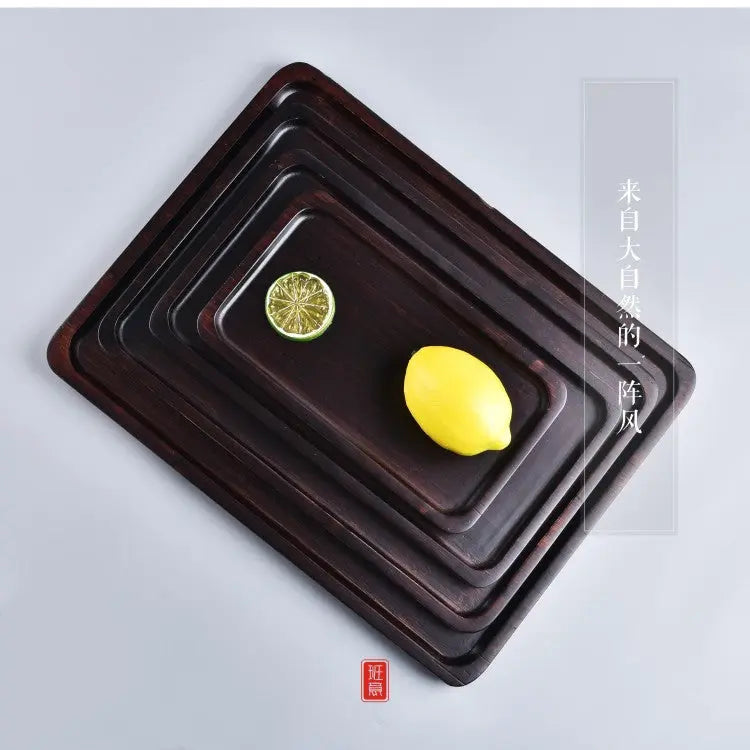 BAMBOO SERVING TRAY Tea Coffee Table Fruit container tea tray Gift Present New EVT02 everythingbamboo