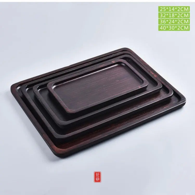 BAMBOO SERVING TRAY Tea Coffee Table Fruit container tea tray Gift Present New EVT02 everythingbamboo