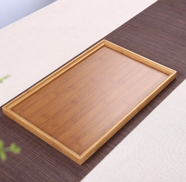 BAMBOO SERVING TRAY Tea Coffee Table Home Cafe Hotel Gift Present New 竹托盘 Everythingbamboo