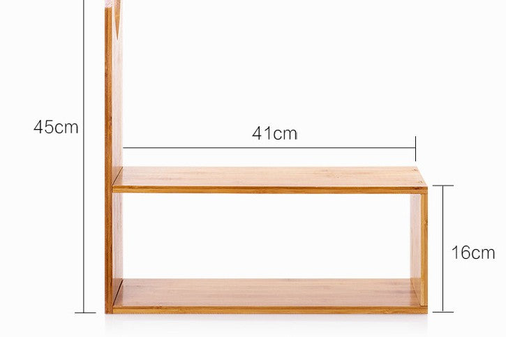 BAMBOO WOODEN ADJUSTABLE TABLE ORGANIZER SHELF MULTIPLE USE ELEGANT TABLE SHELF everythingbamboo