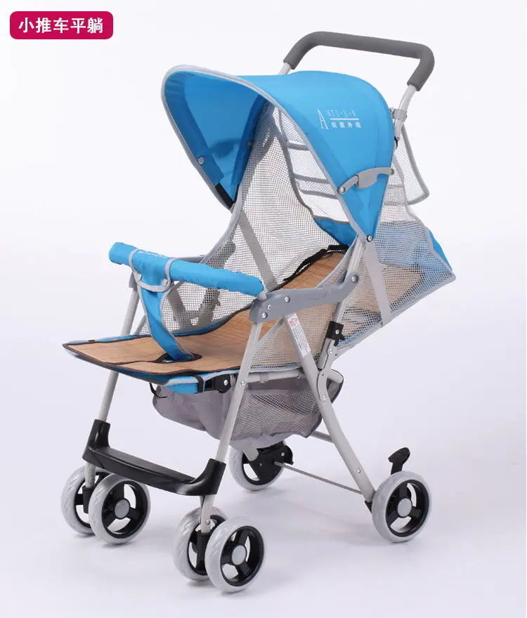 Baby Kids Bamboo Car Seat Carriage Rug Both Sides Natural 竹席 儿童汽车安全座椅和推车 竹藤两面席 everythingbamboo