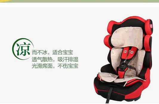 Baby Kids Natural Fibre Soft Car Seat Carriage Rug Both Sides 儿童汽车安全座椅和推车 舒软两面席 everythingbamboo