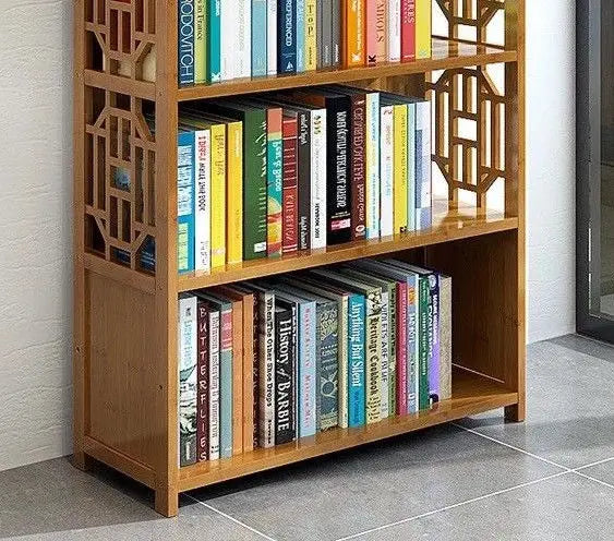 Bamboo Antique Style Cabinet Book Shelf Storage Choice Fantastic AIRITER