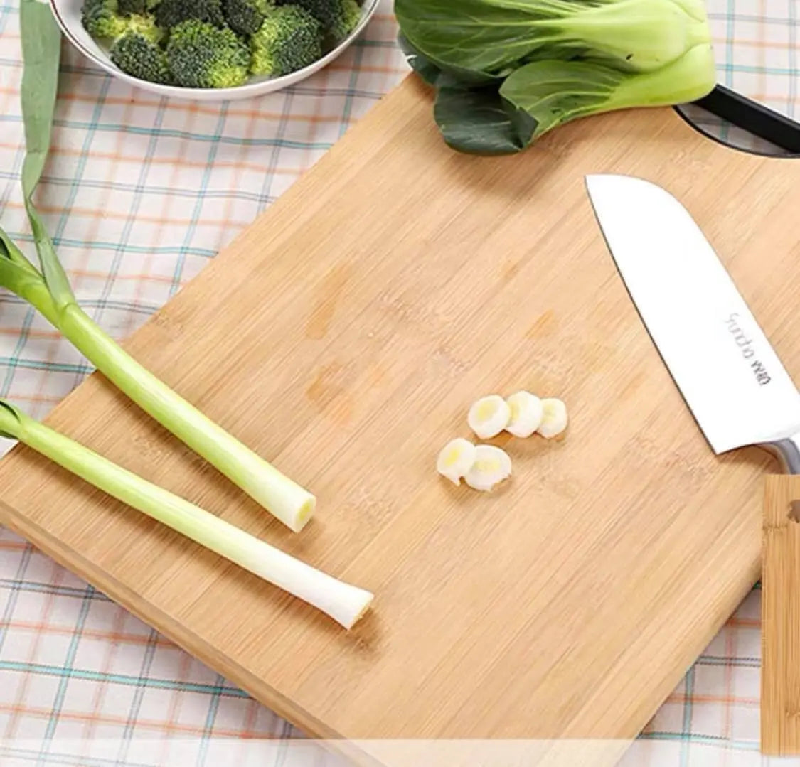Bamboo Chopping Board Cutting Natural Wooden Kitchen Many Sizes everythingbamboo