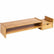 Everythingbamboo Bamboo Monitor Stand – Laptop Riser With Shelf – Desk Organiser