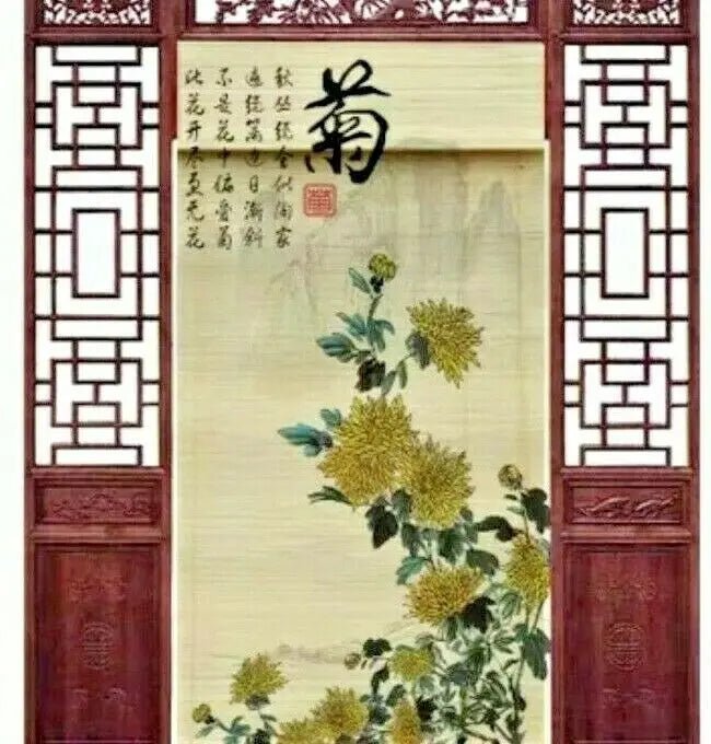 Bamboo Curtain & Screen Blind Rolling Curtain Panel Privacy Custom Size Picure everythingbamboo