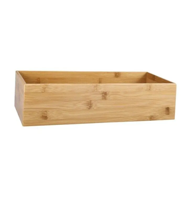 Bamboo Drawer Cosmetic Organizer Make Up Jewellery Box Lipstick Storage Solution everythingbamboo