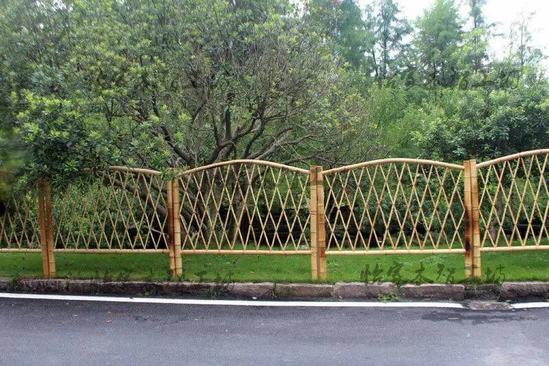Bamboo Fence Handmade Natural Fencing Garden Decoration Country Style Outdoor everythingbamboo