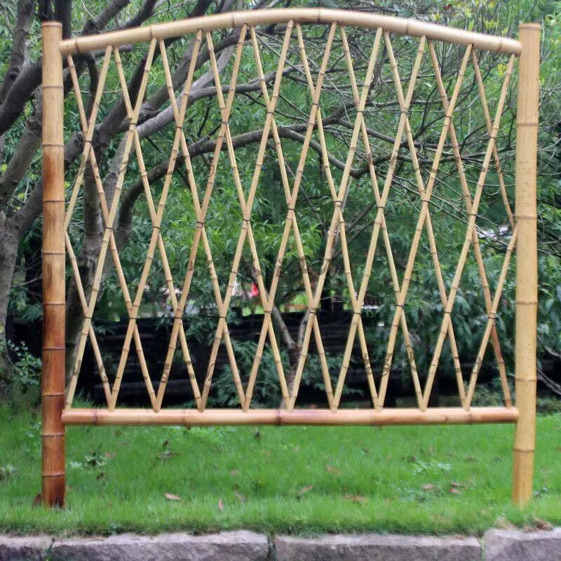 Bamboo Fence Handmade Natural Fencing Garden Decoration Country Style Outdoor everythingbamboo