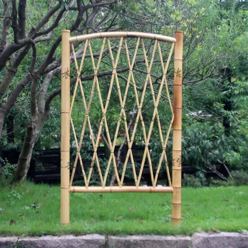 Bamboo Fence Handmade Natural Fencing Garden Decoration Country Style Outdoor everythingbamboo