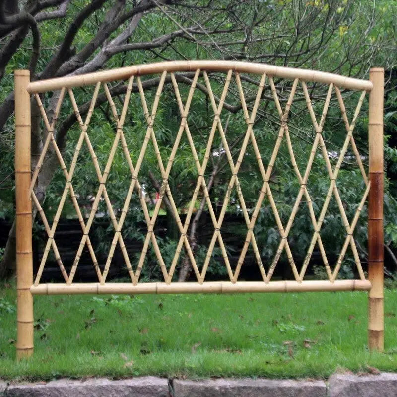 Bamboo Fence Handmade Natural Fencing Garden Decoration Country Style Outdoor everythingbamboo