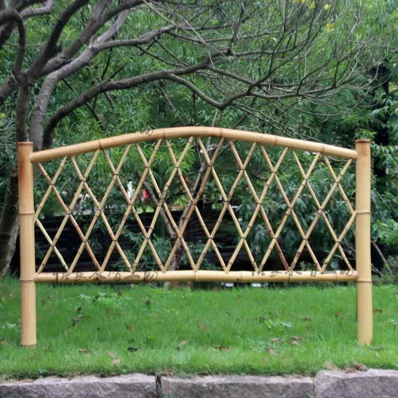 Bamboo Fence Handmade Natural Fencing Garden Decoration Country Style Outdoor everythingbamboo