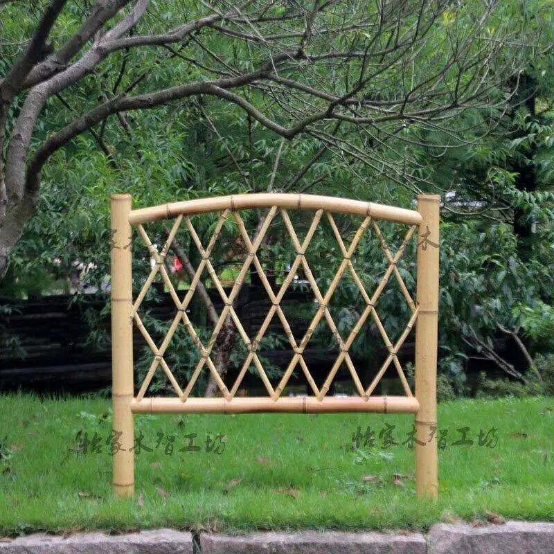 Bamboo Fence Handmade Natural Fencing Garden Decoration Country Style Outdoor everythingbamboo