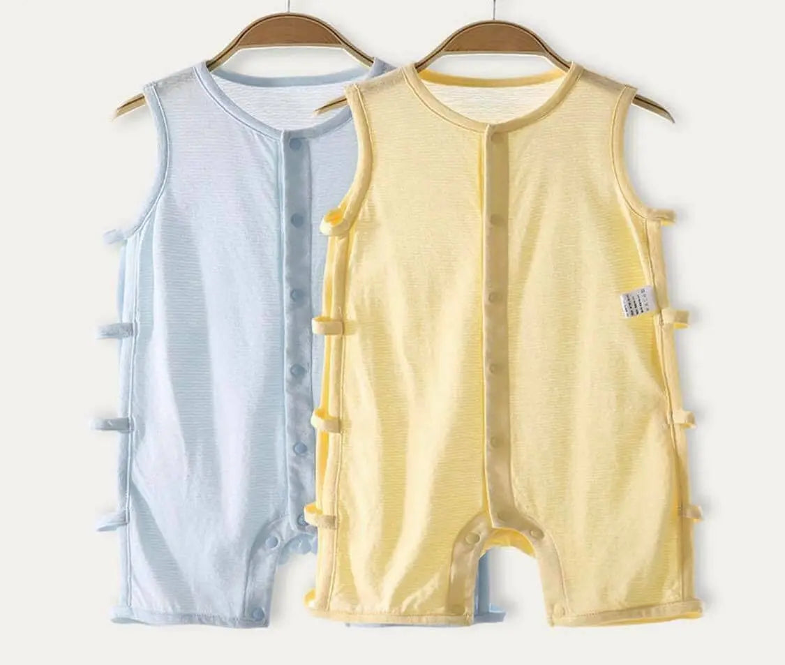 Bamboo Fiber Babysuit One Piece Jumpsuit Sleepwear Comfortable Breathable Soft everythingbamboo