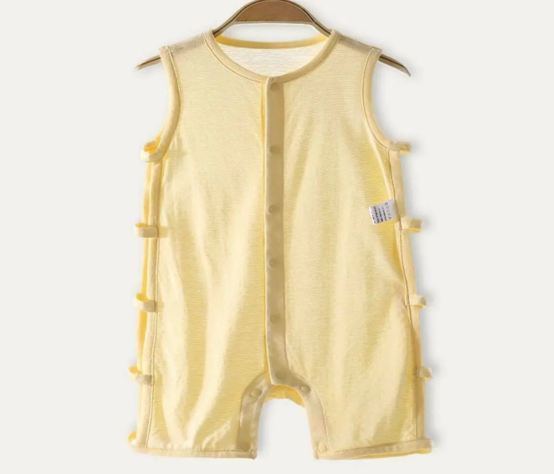 Bamboo Fiber Babysuit One Piece Jumpsuit Sleepwear Comfortable Breathable Soft everythingbamboo