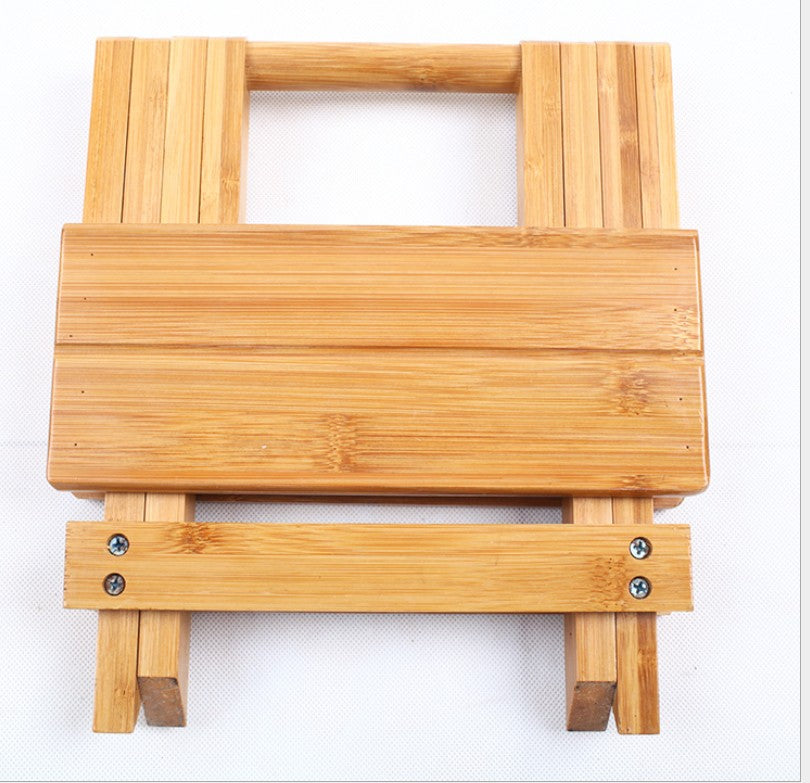 Bamboo Folding Stool, Chair, Strong, Portable Fishing Rest, Vase Base everythingbamboo