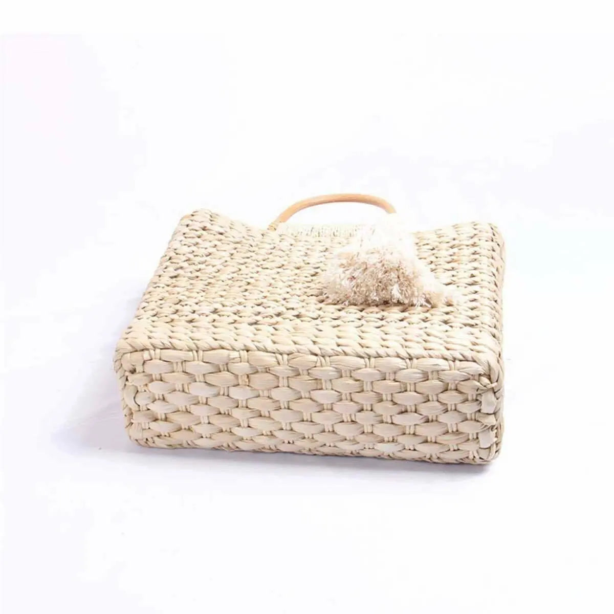 Bamboo Grass Bag Handwoven Handcrafted Women Hand Carrier Bag Latest Beach Style everythingbamboo