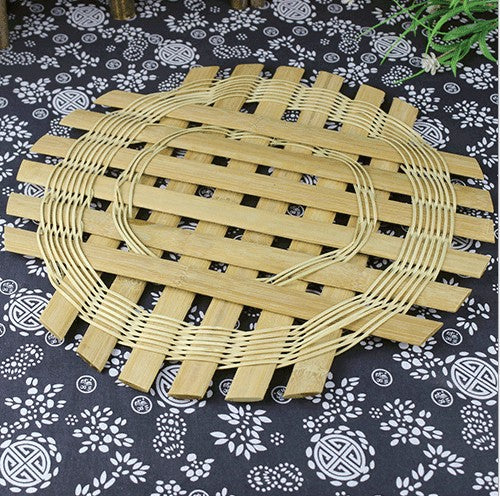 Bamboo Hand Woven Steaming Steamer Rack Kitchen Dumplings Middle Steaming Plate everythingbamboo