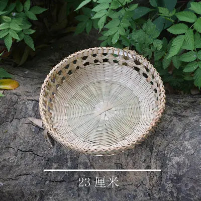 Bamboo Handmade Basket Handcraft Woven Bowl Fruit Food Storage everythingbamboo