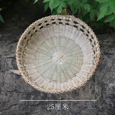 Bamboo Handmade Basket Handcraft Woven Bowl Fruit Food Storage everythingbamboo