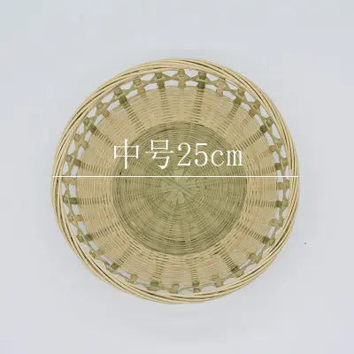 Bamboo Handmade Basket Handcraft Woven Bowl Fruit Food Storage everythingbamboo