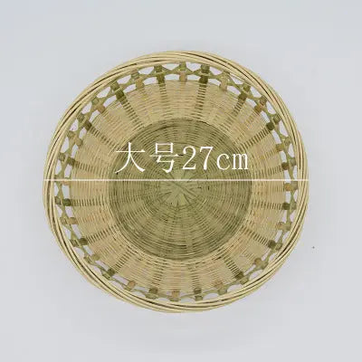 Bamboo Handmade Basket Handcraft Woven Bowl Fruit Food Storage everythingbamboo