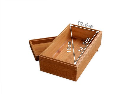 Bamboo Jewellery Box Rings Necklace Storage Organiser Creative Business Gift Box everythingbamboo