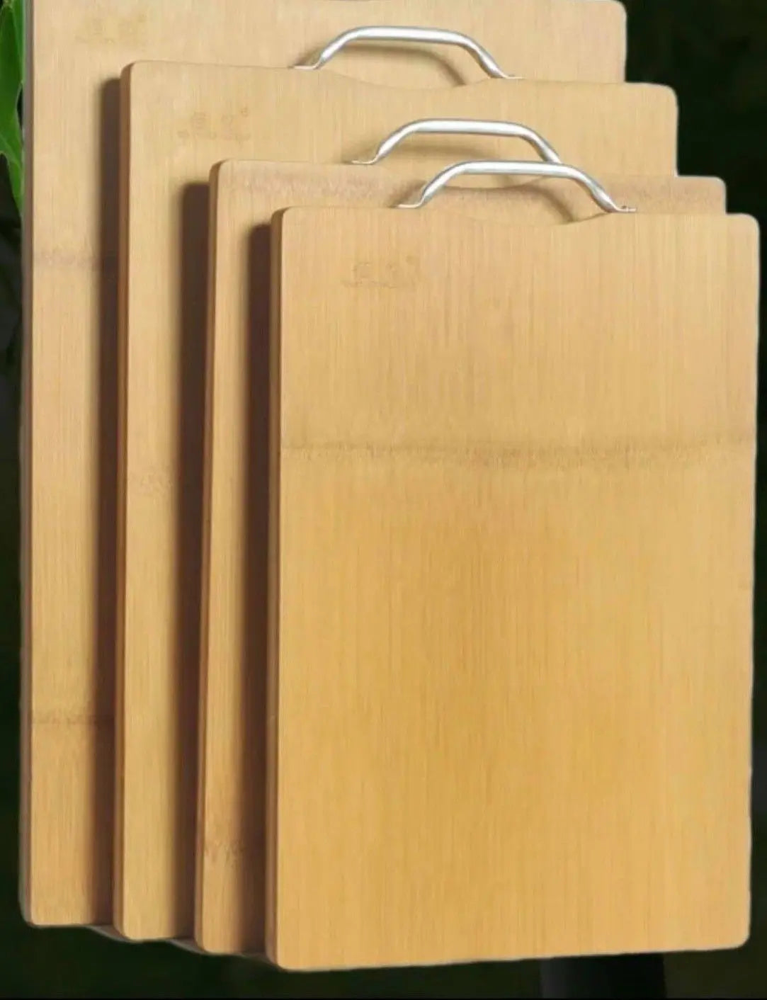 Bamboo Kitchen Chopping Board With Handle Cutting Natural Wooden everythingbamboo