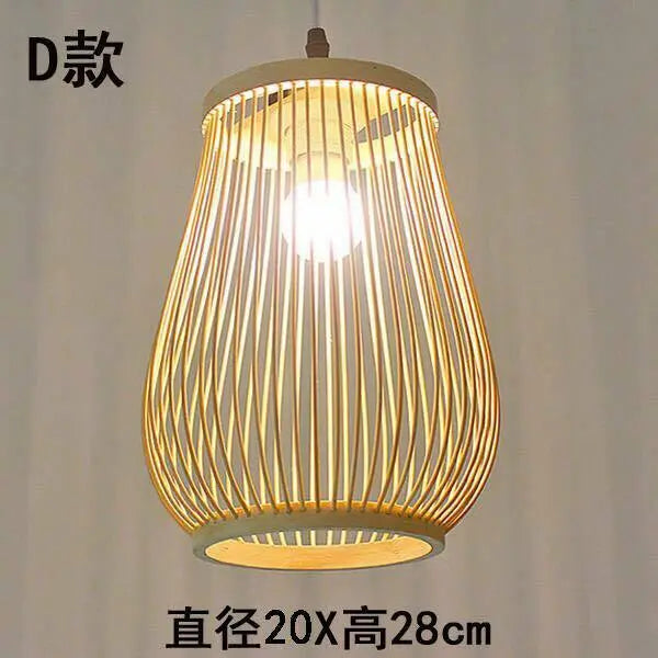 Bamboo Lamp Shade Handmade Light Shade Lamp Cover Handwoven Vintage Style Lampshade everythingbamboo