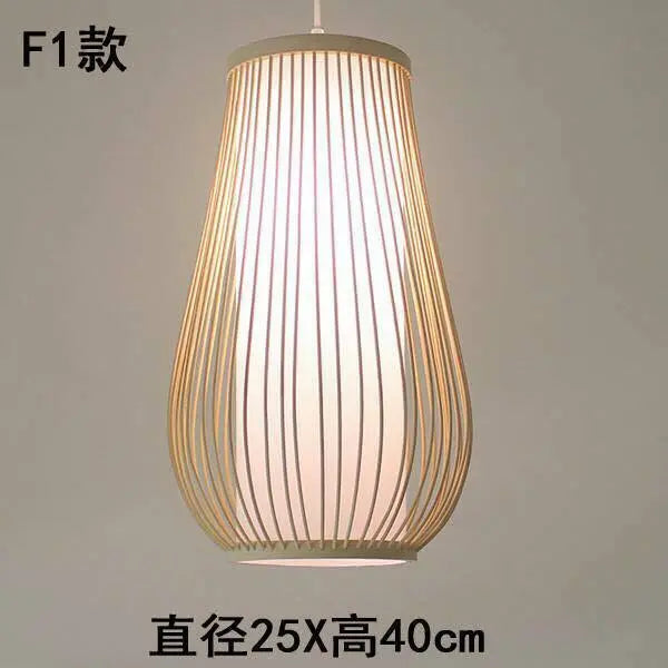 Bamboo Lamp Shade Handmade Light Shade Lamp Cover Handwoven Vintage Style Lampshade everythingbamboo