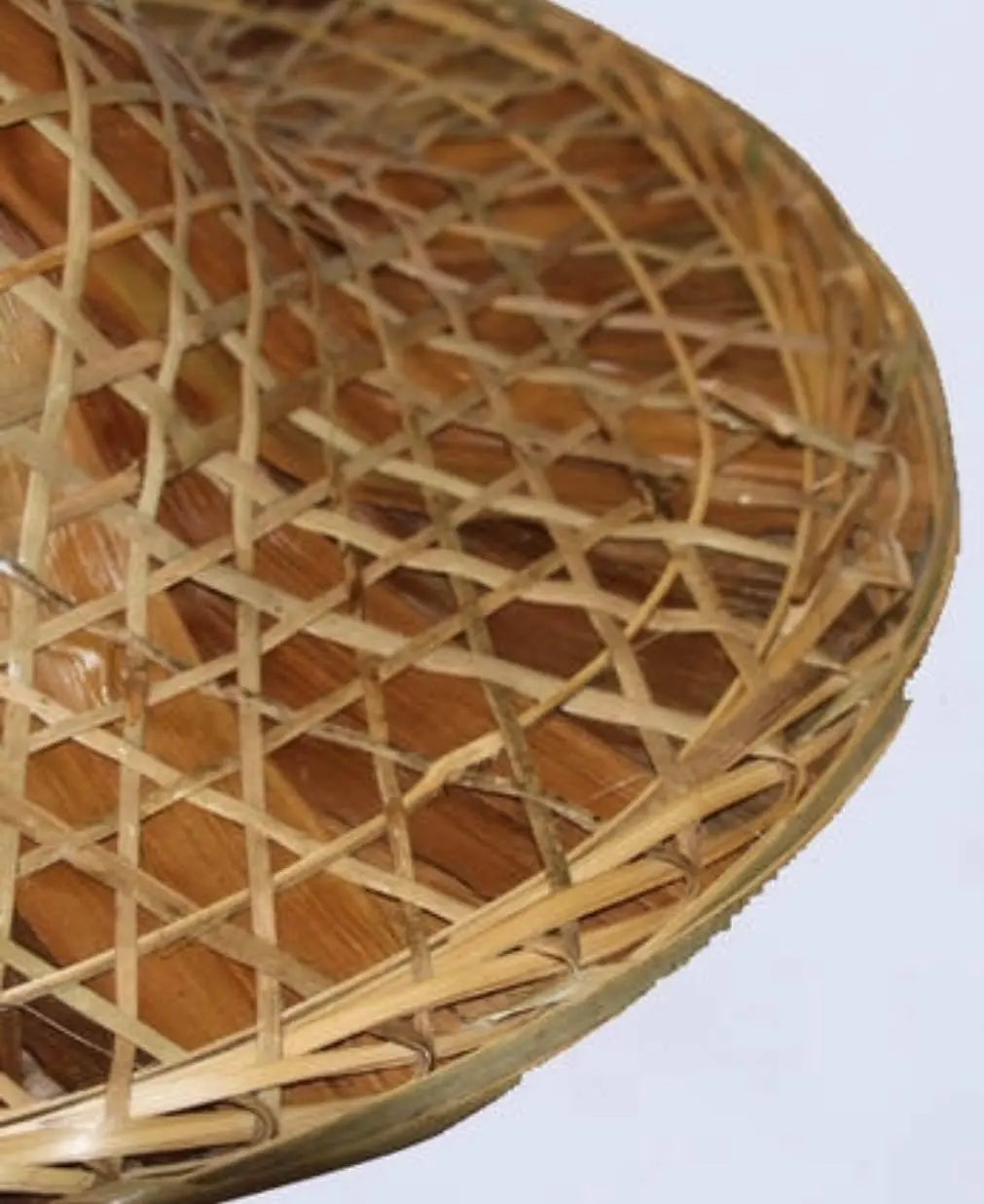 Bamboo Lamp Shades Lamp Cover Handwoven Handcrafted Hat Style Lamp Shades Lampshade everythingbamboo