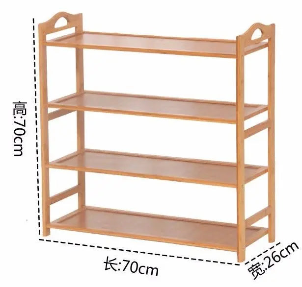 Bamboo Multi-level shoe racks bookshelf bamboo shelves bamboo panel storage竹鞋架书架 Everythingbamboo