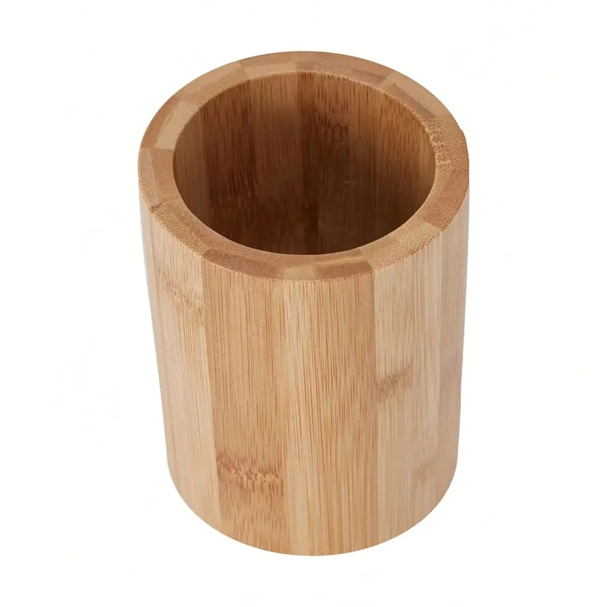 Bamboo Pen Holder Round Storage Solution Chopsticks Holder Multiple Use Everythingbamboo