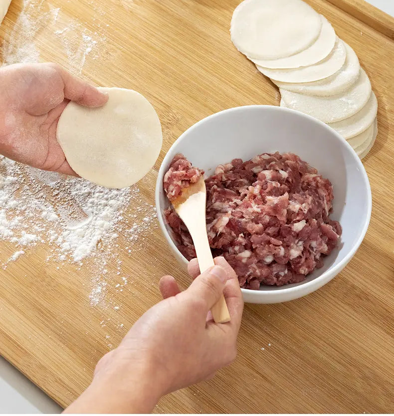 Bamboo Premium Chopping Board Two-Side Kitchen Cutting Board Dumplings Board everythingbamboo