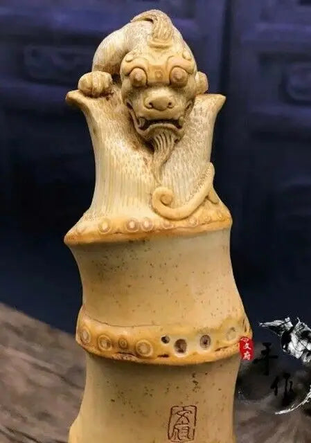 Bamboo Root 100% Hand Carved Handcrafted Artwork Collectible Home Decoration竹根雕刻 everythingbamboo