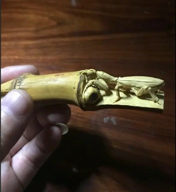 Bamboo Root 100% Hand Carved Handcrafted Artwork Collectible Home Decoration竹根雕刻 everythingbamboo