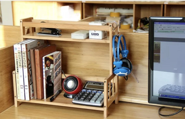 Bamboo Storage Shelf Rack Holder Organizer Kitchen Cabinet Stand Multi Functions everythingbamboo