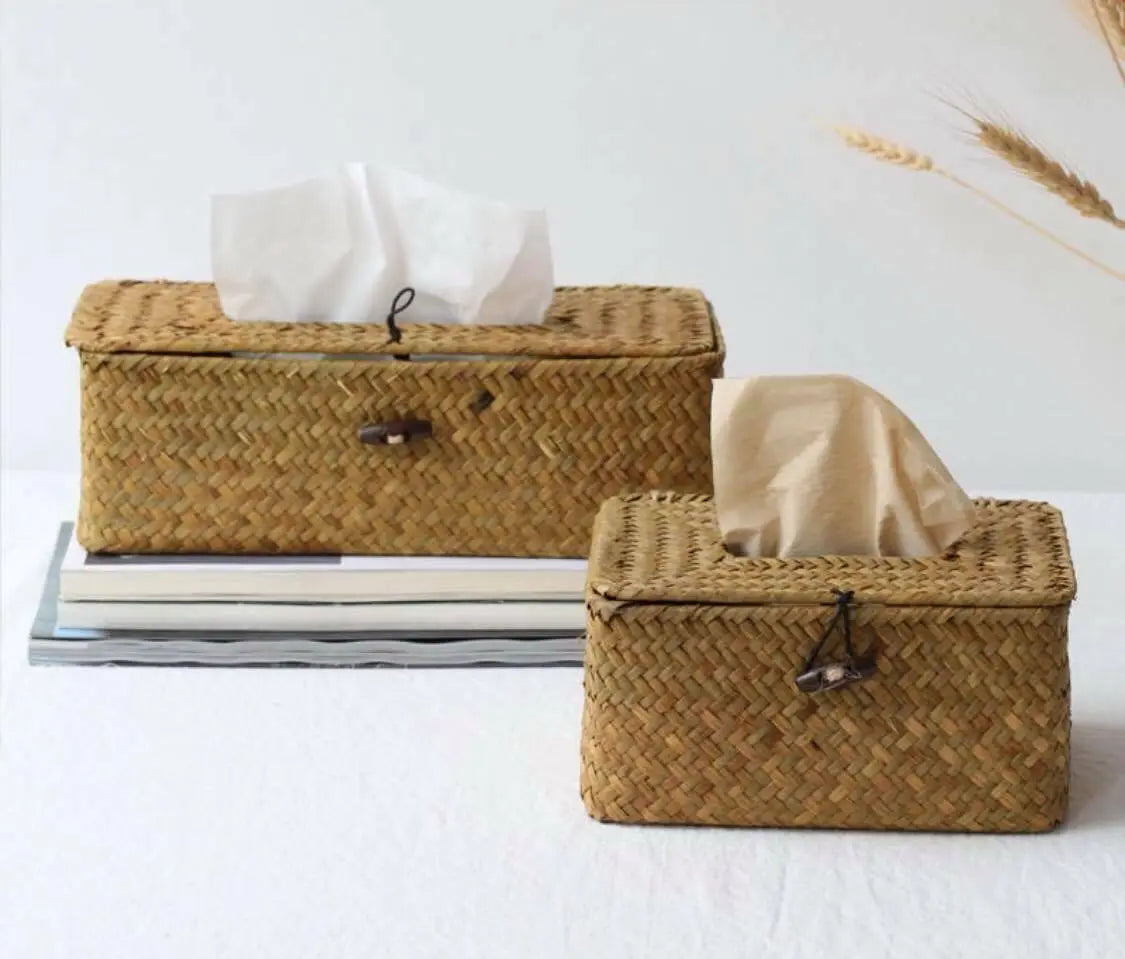 Bamboo Tissue Box Handwoven Handmade Tissue Box Covers Artwork everythingbamboo