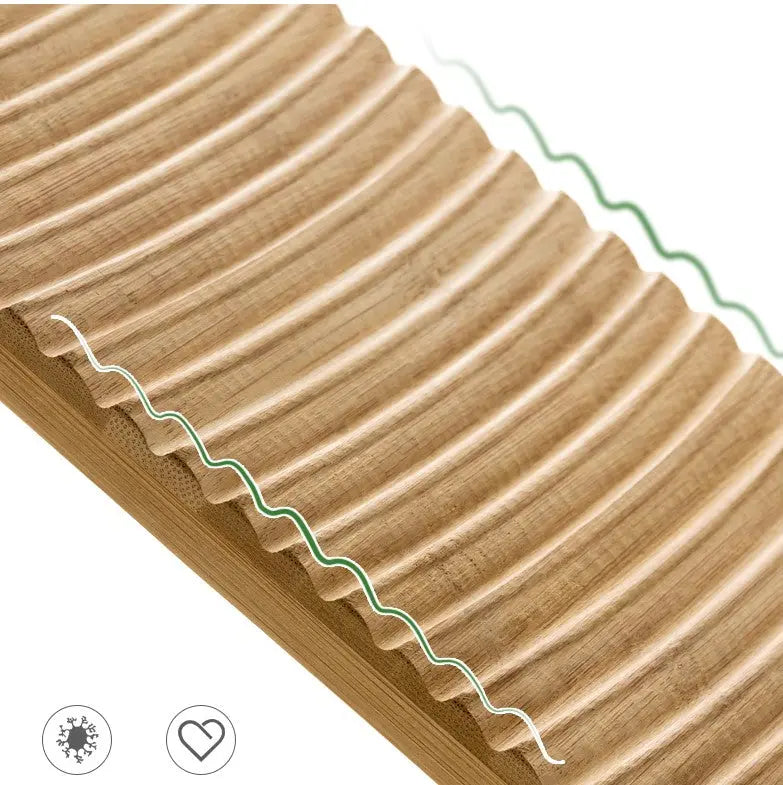 Bamboo Washboard Corrugated Laundry Board Hand-washed Clothes Washboard everythingbamboo