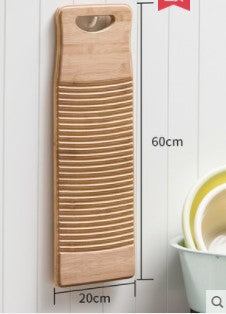 Bamboo Washboard Corrugated Laundry Board Hand-washed Clothes Washboard everythingbamboo