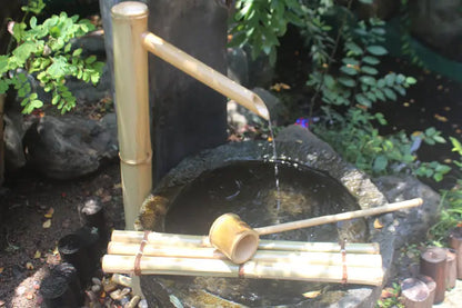 Bamboo Water Feature 3 in 1 Water Fountain Garden Decoration Natural Beautiful BWF03 everythingbamboo