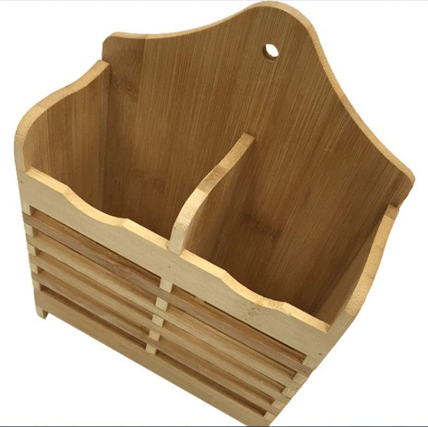 Bamboo Wooden Chopsticks Holder Box Storage Light Strong Elegant Decoration everythingbamboo