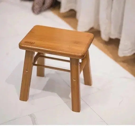 Bamboo Wooden Stool Rest Stool Fishing Stool Rectangle Bamboo Stool Vase Base everythingbamboo