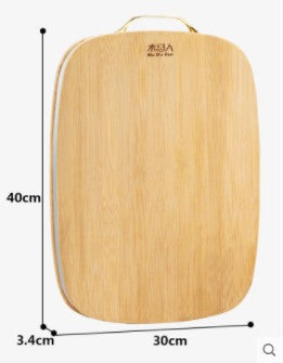 Bamboo Wooden Thicken Cutting Board Kitchen Chopping board with Handle everythingbamboo