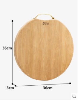 Bamboo Wooden Thicken Cutting Board Kitchen Chopping board with Handle everythingbamboo