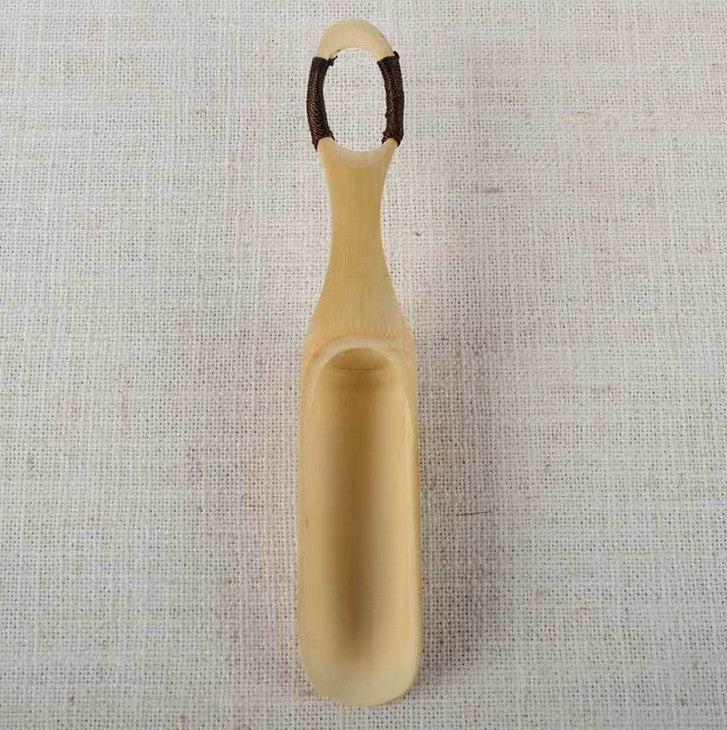 Knotted Bamboo Root Tea Scoop