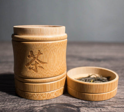 Bamboo tea storage solution chopsticks holder Multiple Use traditional handcraft Everythingbamboo