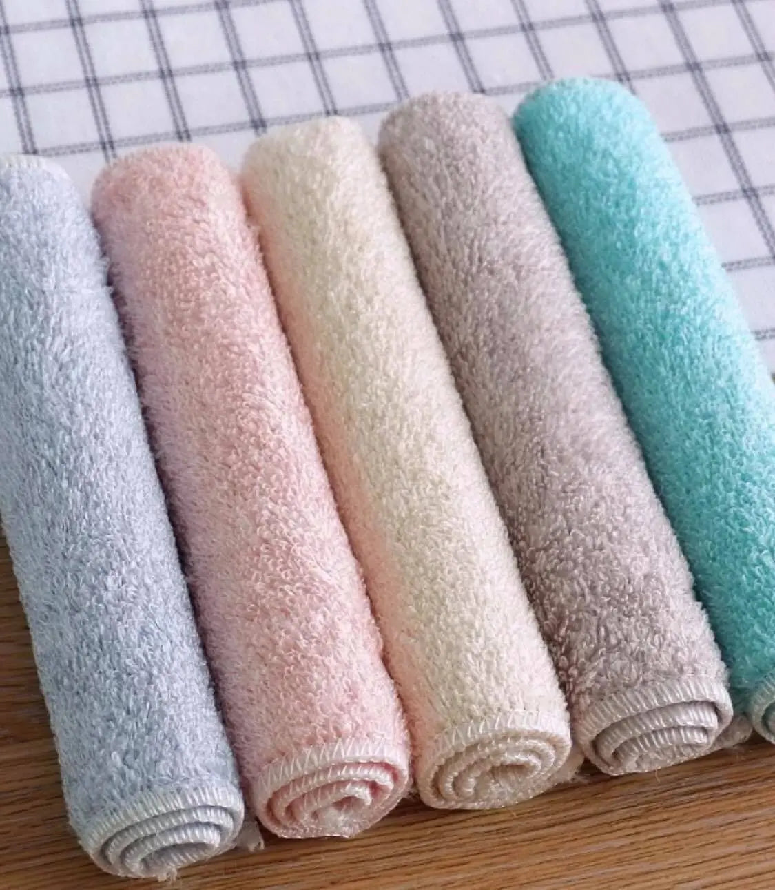 Cleaning Cloth Rags Towels Bamboo Fiber Soft Absorbent Kitchen Cleaning 竹纤维洗碗巾 everythingbamboo